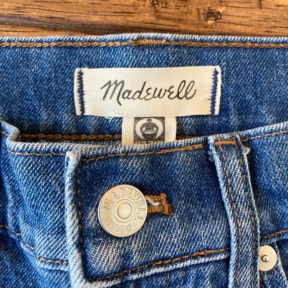 Madewell The Perfect Vintage Wide-Leg Jean in Medium Wash Women’s Size 25 - Picture 5 of 10